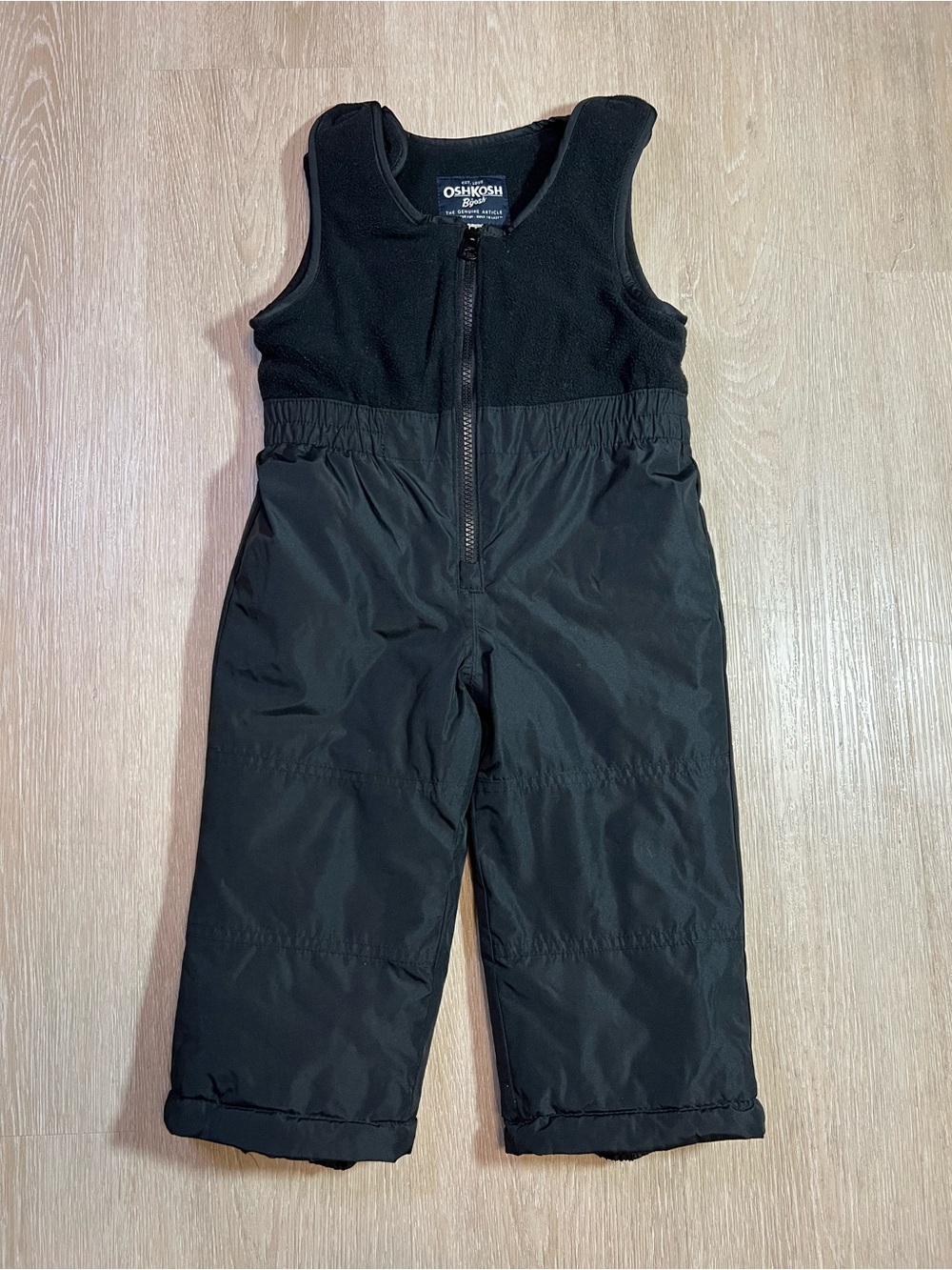 ☆ 3 for $20 ☆ OshKosh B'gosh Black Insulated Kids Snow Overalls